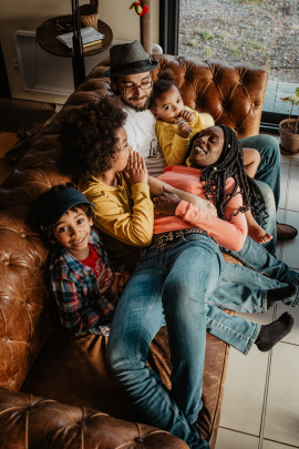 Séance famille à Lille | Fatou, Rodolphe & leurs enfants