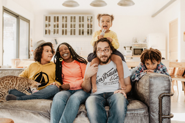 Séance famille à Lille | Fatou, Rodolphe & leurs enfants