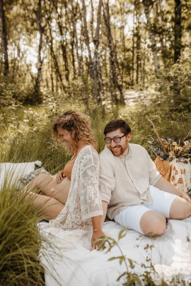 Séance Grossesse en pleine nature | Morgane & René